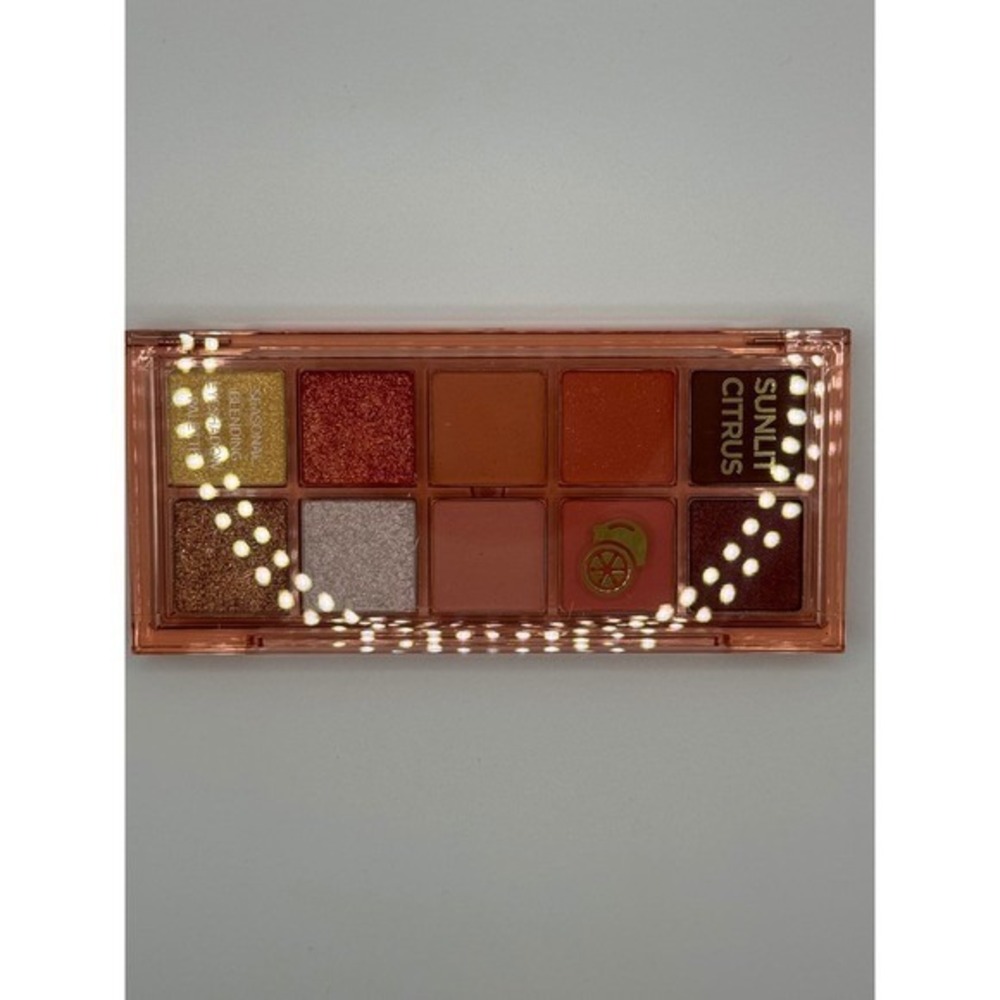 Peach C Seasonal Blending Eyeshadow Palette 04 Sunlit‎ Citrus Korean Makeup 8.3g - Picture 6 of 7